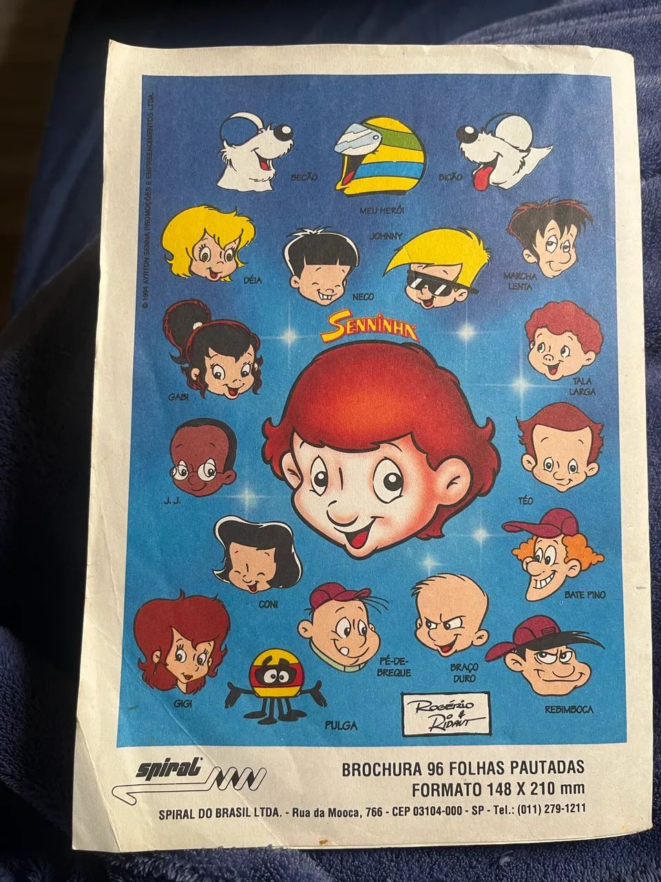 Senninha - caderno e bloco de anotações  - Foto 5