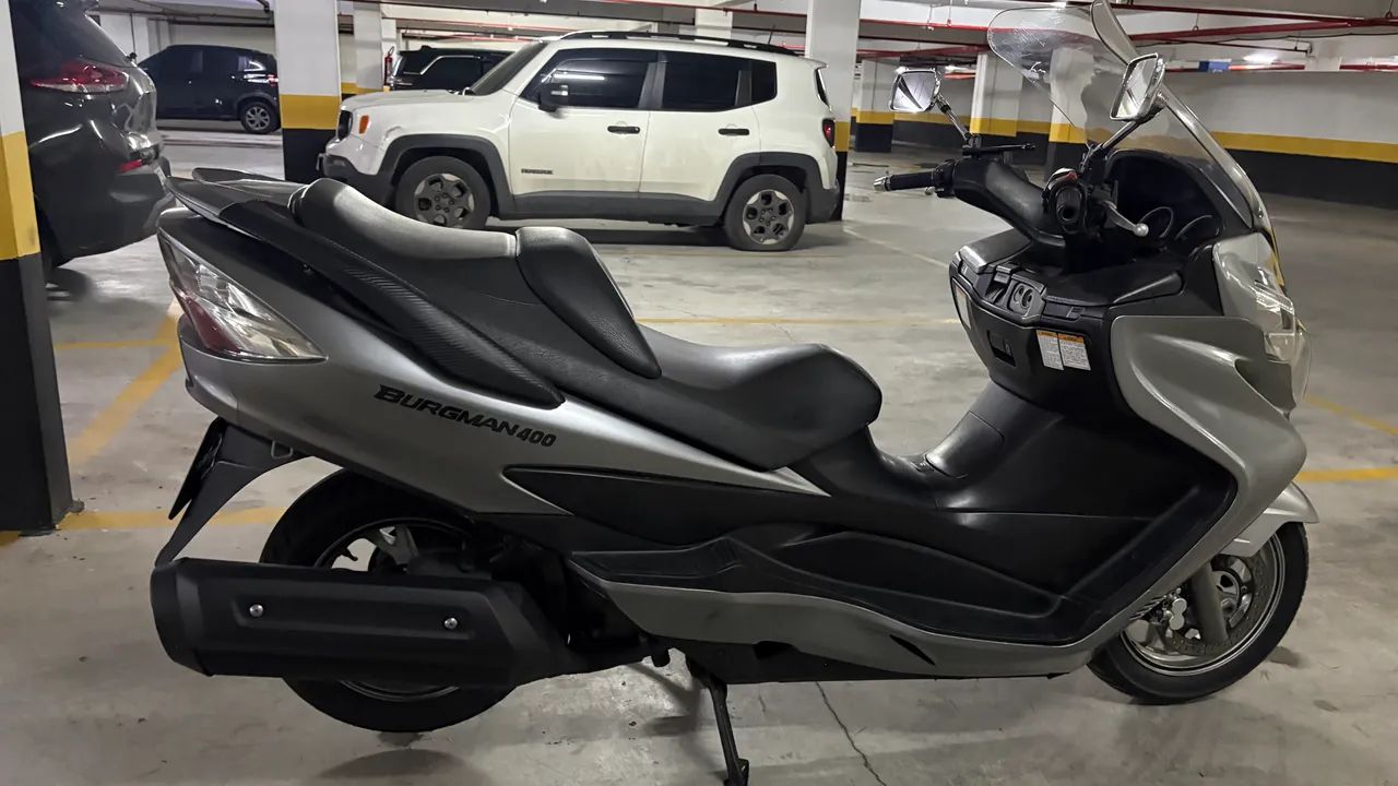BURGMAN 400 zerada!!!! - Foto 4