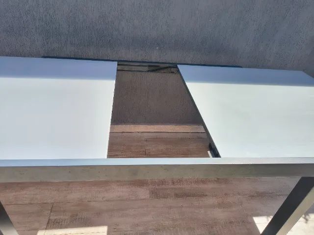 Mesa de área gourmet extensível com 6 cadeiras  - Foto 3