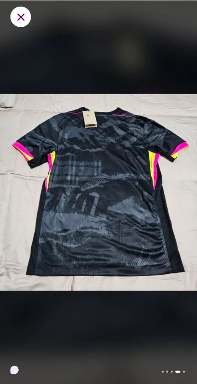 Camisa chelsea preta - Foto 4