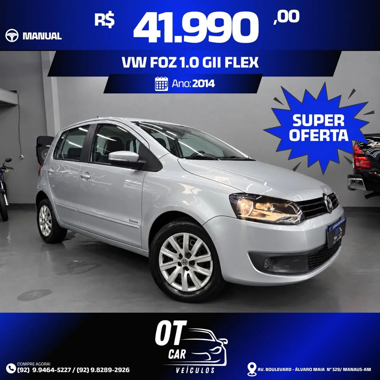 Volkswagen Fox Fox 1.0 Mi Total Flex 8V 5p 2014
