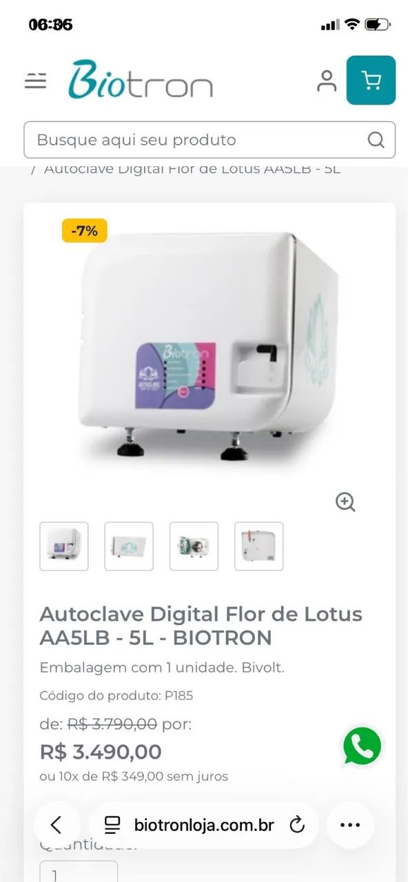 Autoclave flor de lótus  - Foto 3