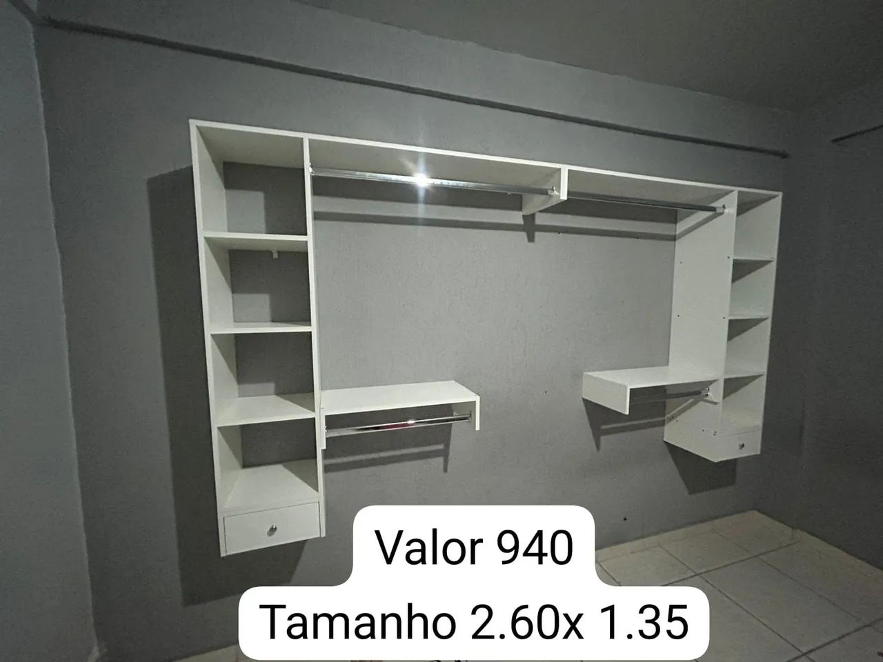 Closet com gavetas para lojas ou quartos a pronta entrega - Foto 4