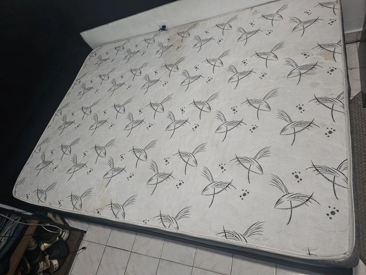 Cama box casal com colchão - Foto 3