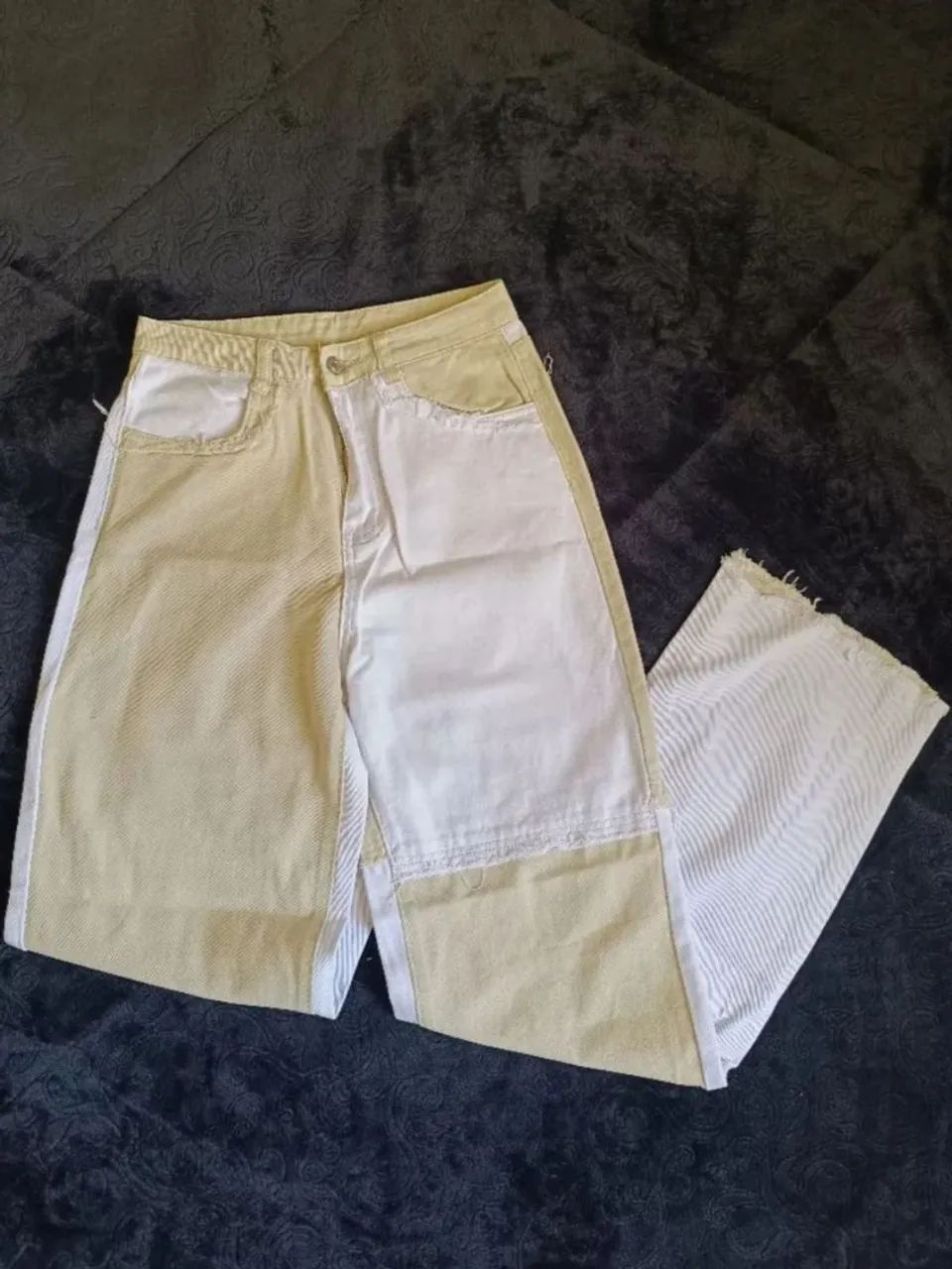 Calça Larga Tamanho 34/36 - Foto 2