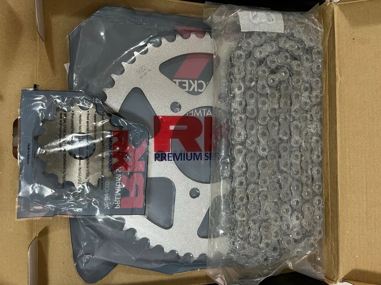 Kit Relação Kawasaki Er6n Versys Z 650 Ninja 650 Rk Racing - Peças