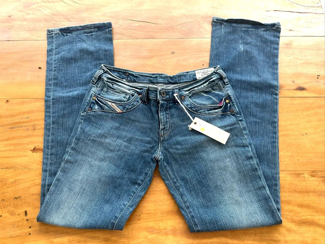 calça jeans diesel nova cintura baixa y2k