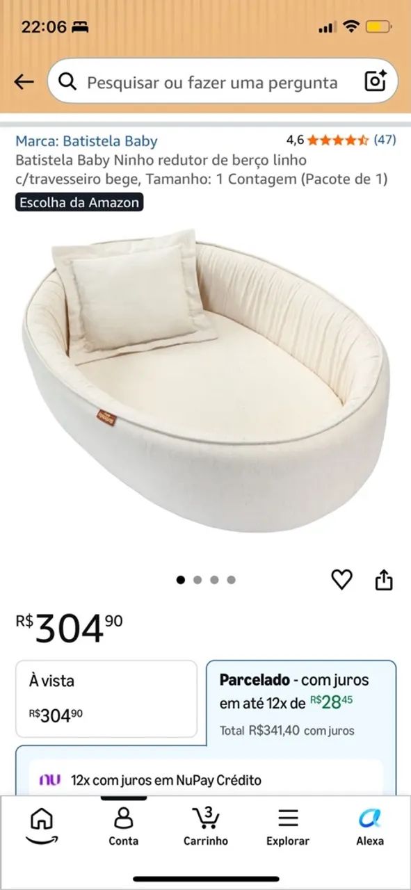 Ninho para bebê 