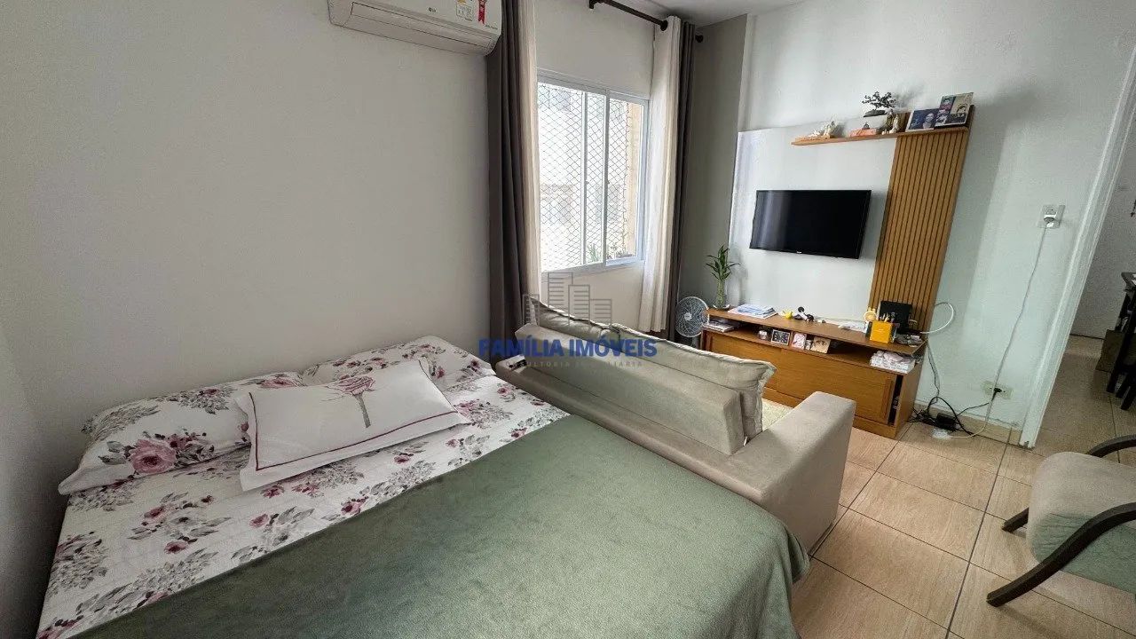 Apartamento à venda Kitnet sala living com vaga José menino Santos