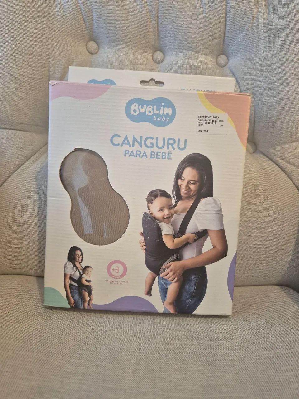 Canguru para Bebê Bublim Baby
