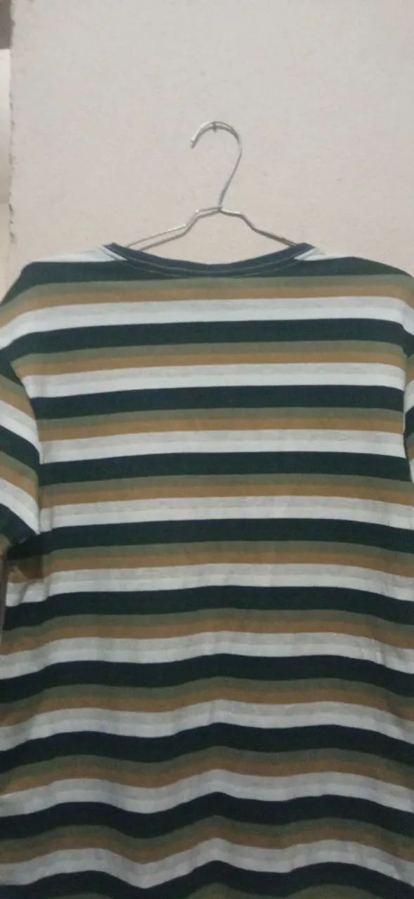 Camisa listrada reserva algodao tamanho p - Foto 2