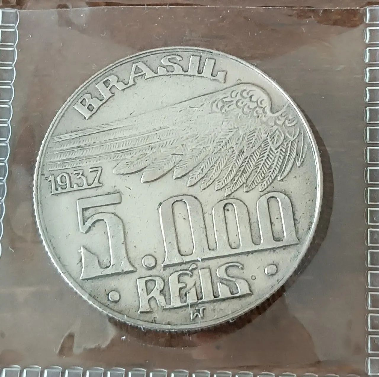 5000 réis 1937 mbc