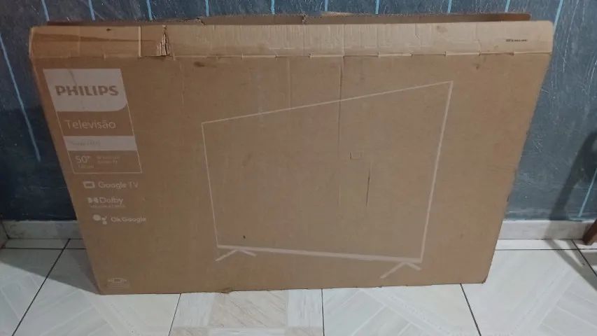 Caixa de Tv de 50 Polegadas