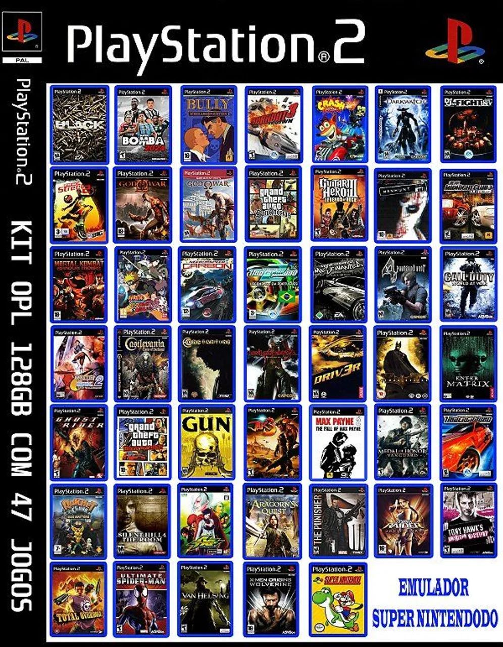 Jogos PS2 ps3 ps4 Xbox Pc Wii - Jogos de Vídeo Game - Éden, São