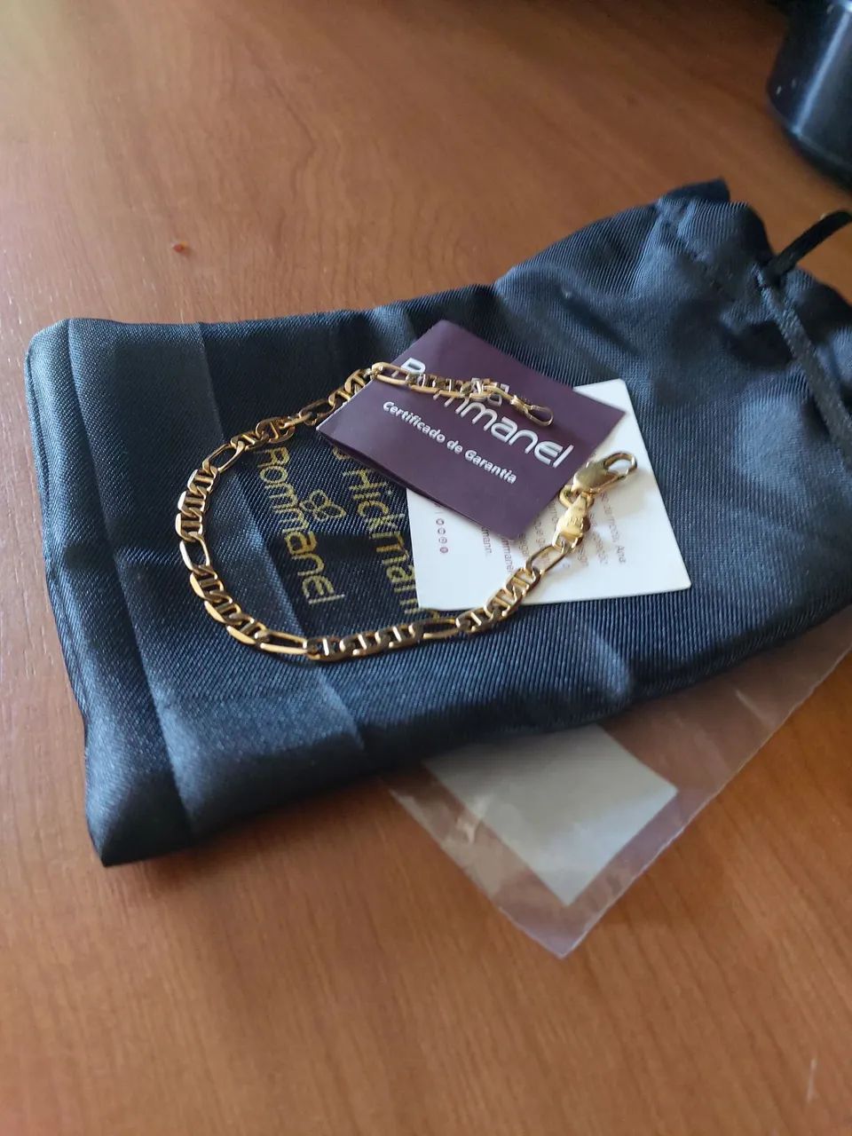Vendo Pulseira Rommanel folhada a Ouro - Foto 3