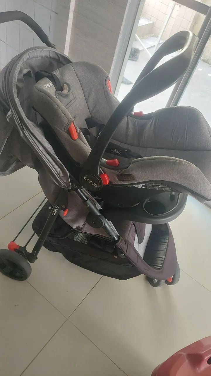 Carrinho de bebê + bebê conforto  - Foto 3