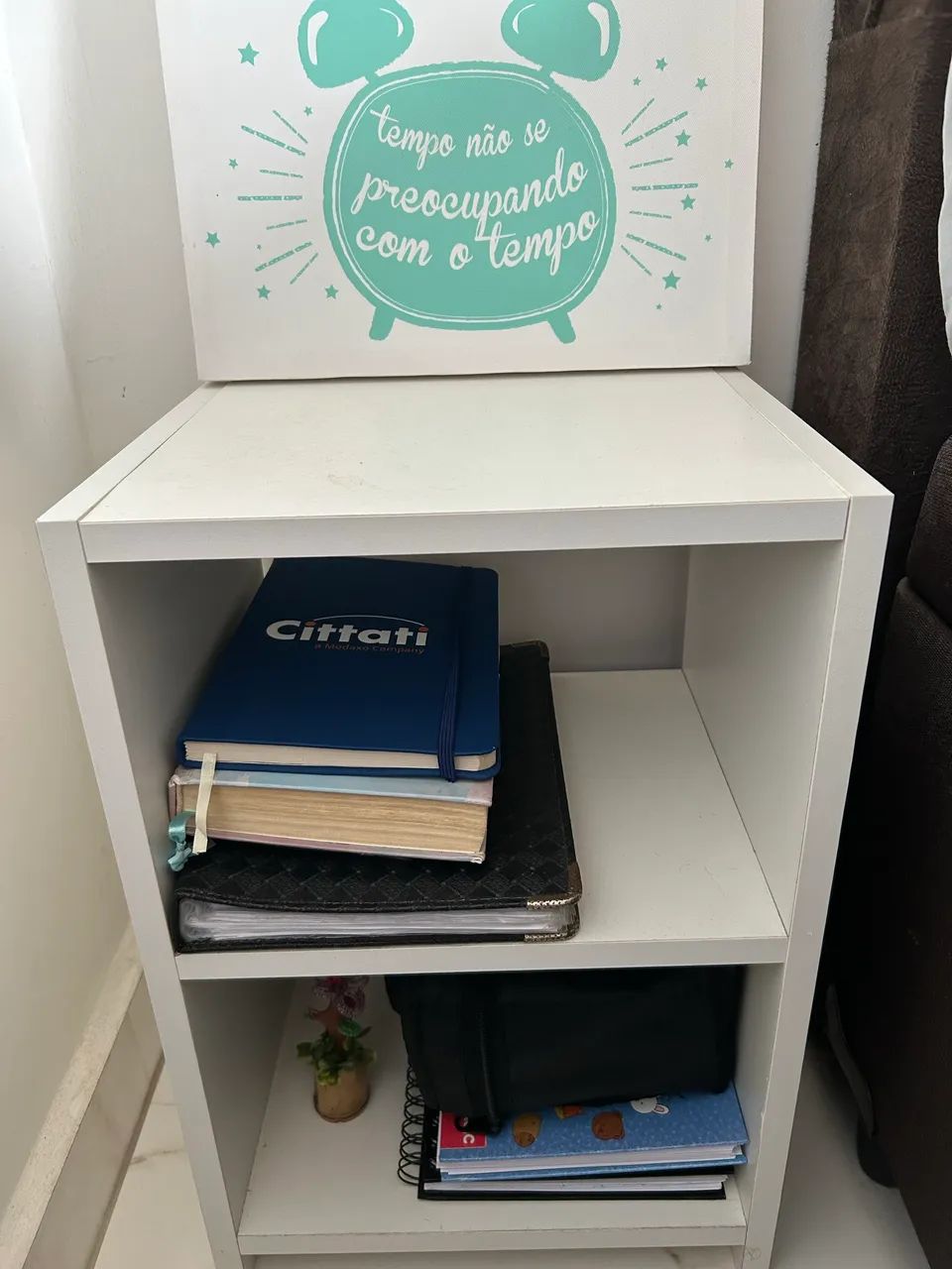 Mesa de cabeceira branco - Foto 2
