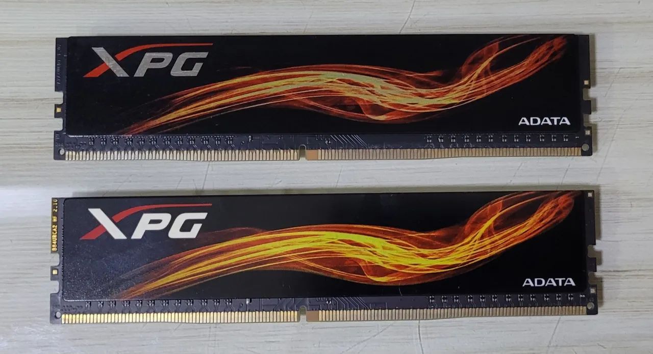 Kit 2x8GB Memória RAM DDR4 XPG Adata 16GB 2400/2666MHz - Foto 2