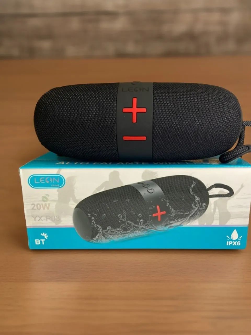 Caixa de Som Grave Bluetooth IPX03 - Leon Prime an6
