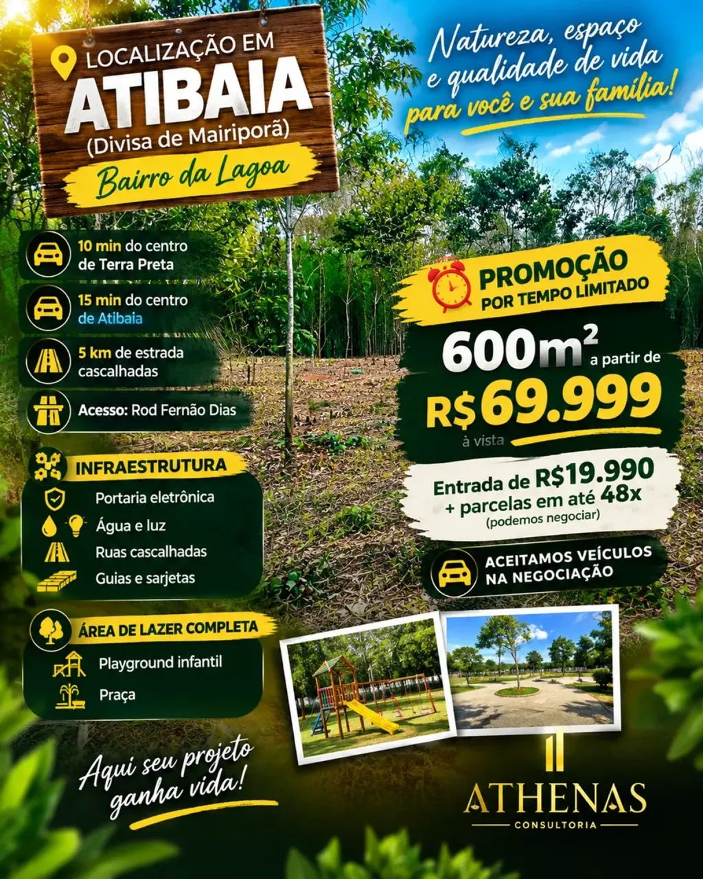 MAIS ESPAÇO PARA VOCÊ E SUA FAMÍLIA