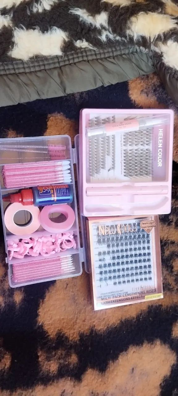 kit cílios tufinho