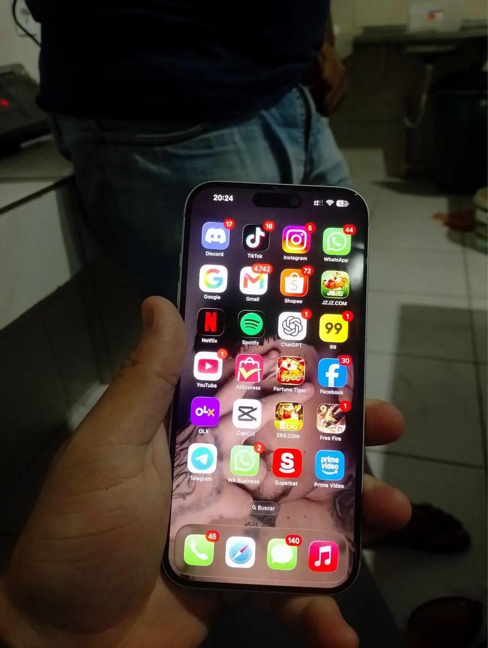 IPHONE 17 PRO MAX BRANCO 