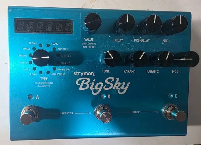 Pedal de Guitarra Big Sky Strymon (só venda) - Foto 4