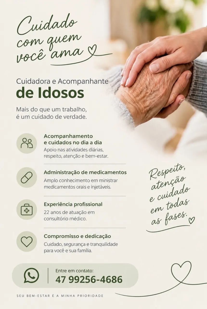 Cuidadora de Idosos 