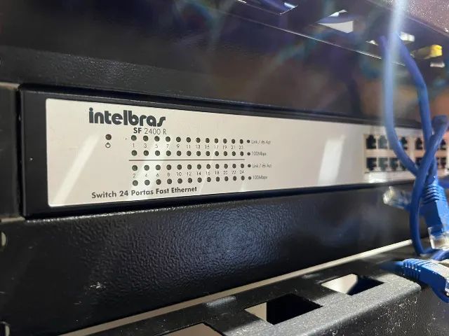 Rack Telecom Completo intelbras | Vendo Separado e Aceito OFERTAS - Foto 5