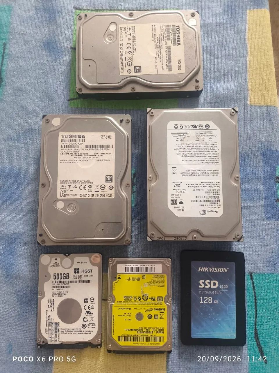 HDs e SSD 