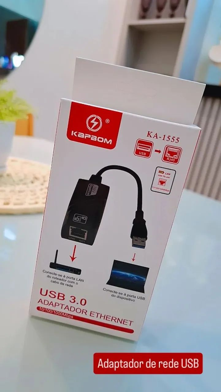 Adaptador de rede USB 