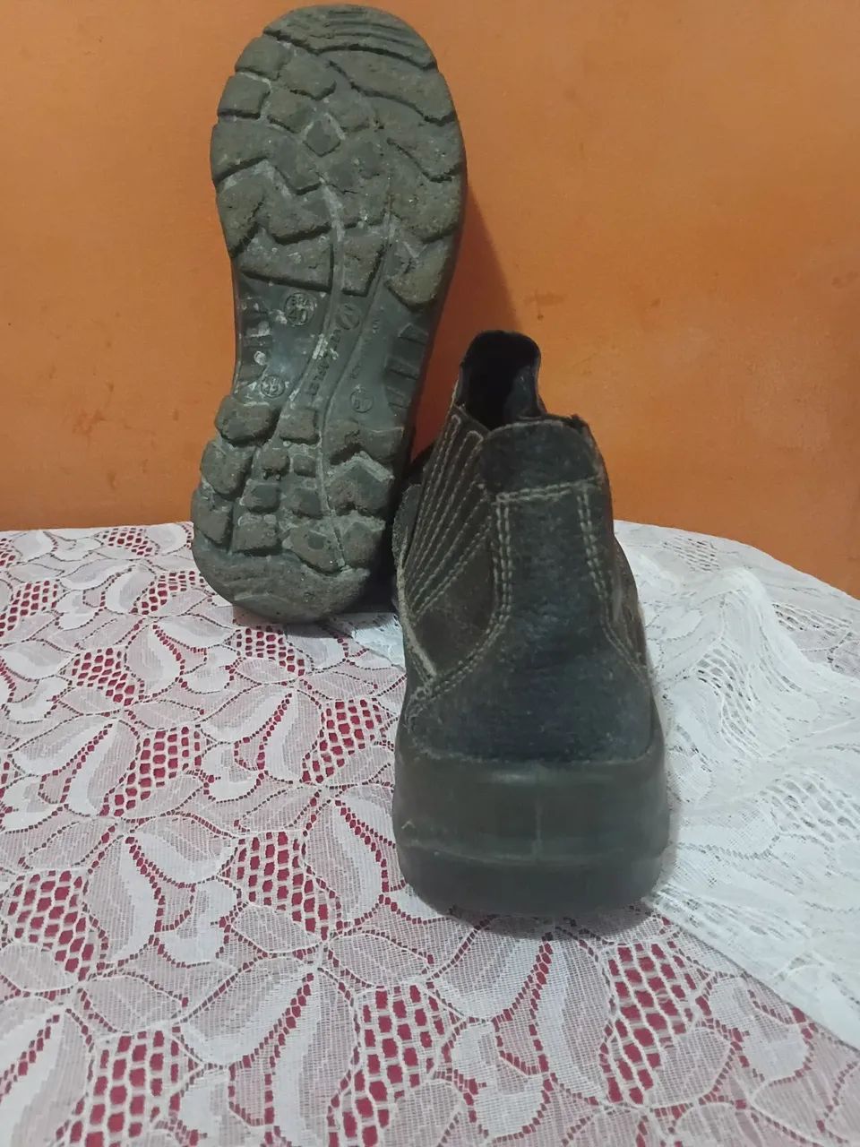 Bota de segurança vulcaflex.  - Foto 4