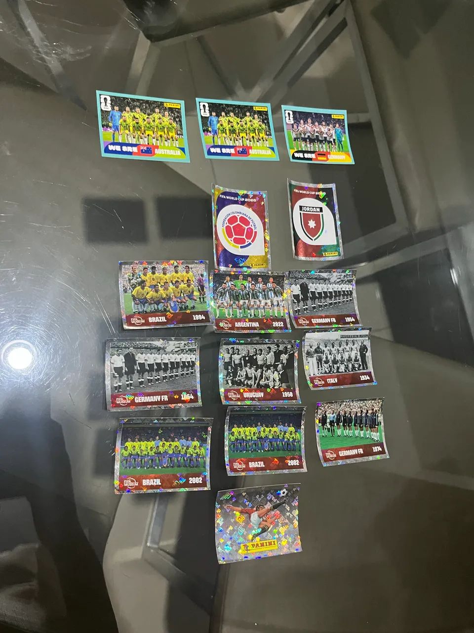 Figurinhas brilhantes copa 2026