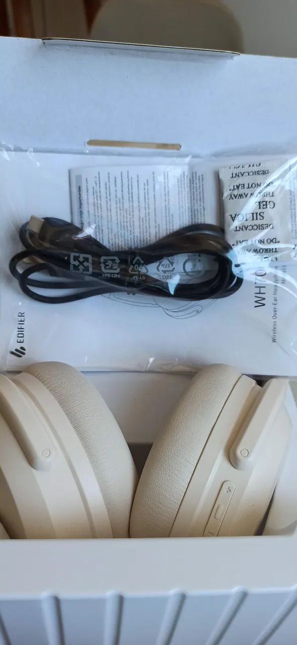 Headphone Edifier WH700NB PRO cancelamento do ruído som potente e bateria longa duração  - Foto 3