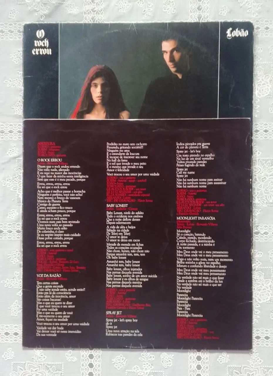 LP Lobão - O rock errou (1986)