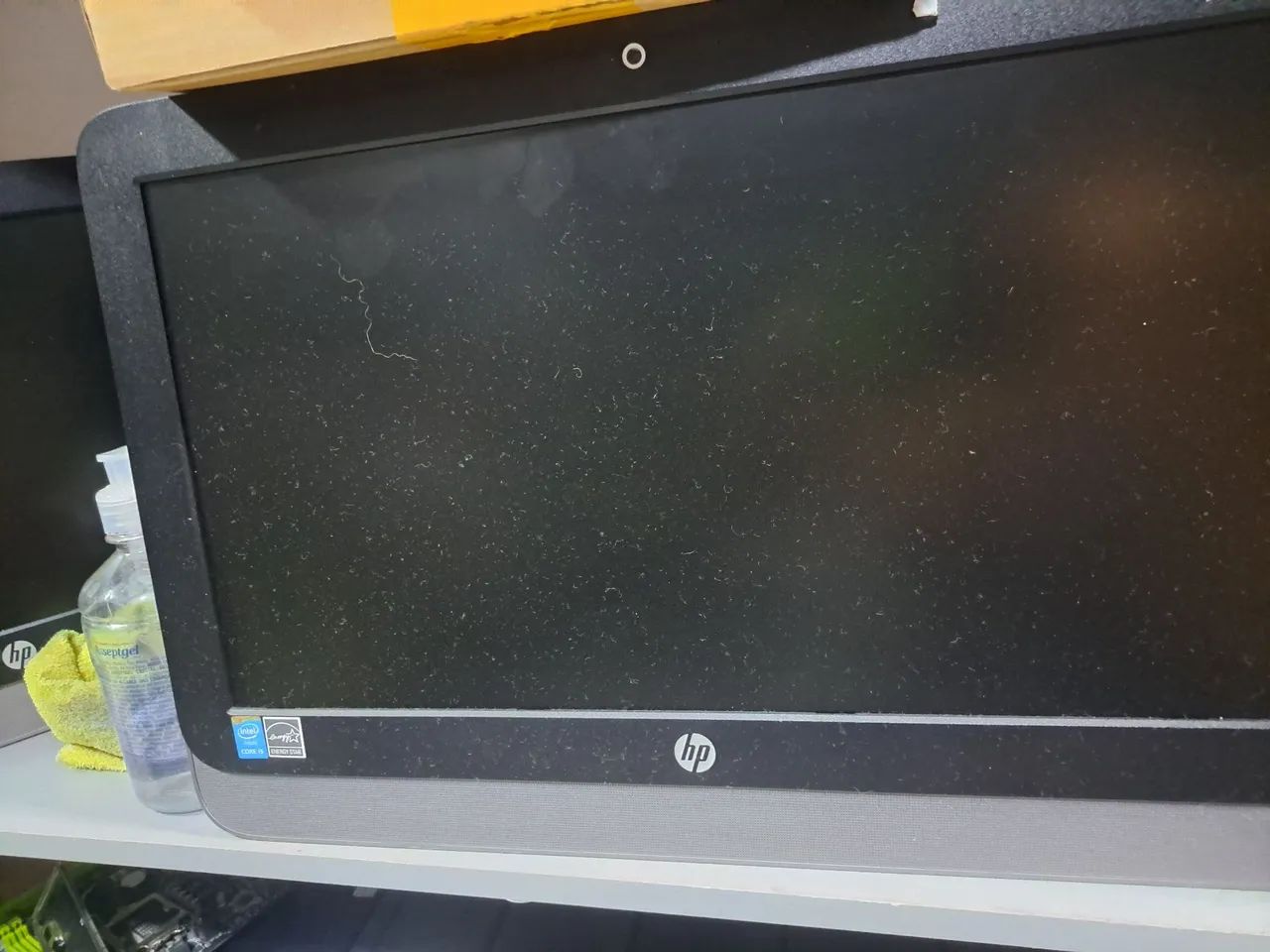 Computador HP i5 3470 8 gigas ssd de 120 completo 