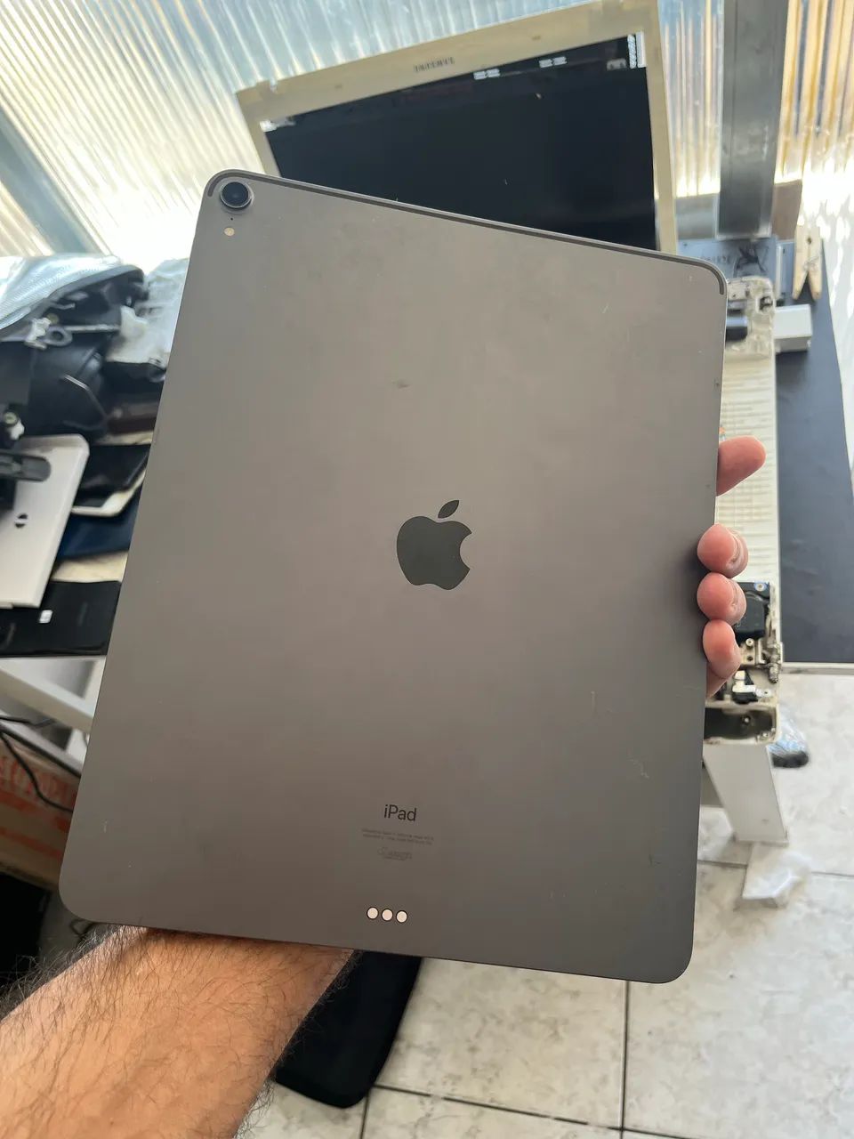 Peças ipad pro com placa ruim!!! - Foto 2