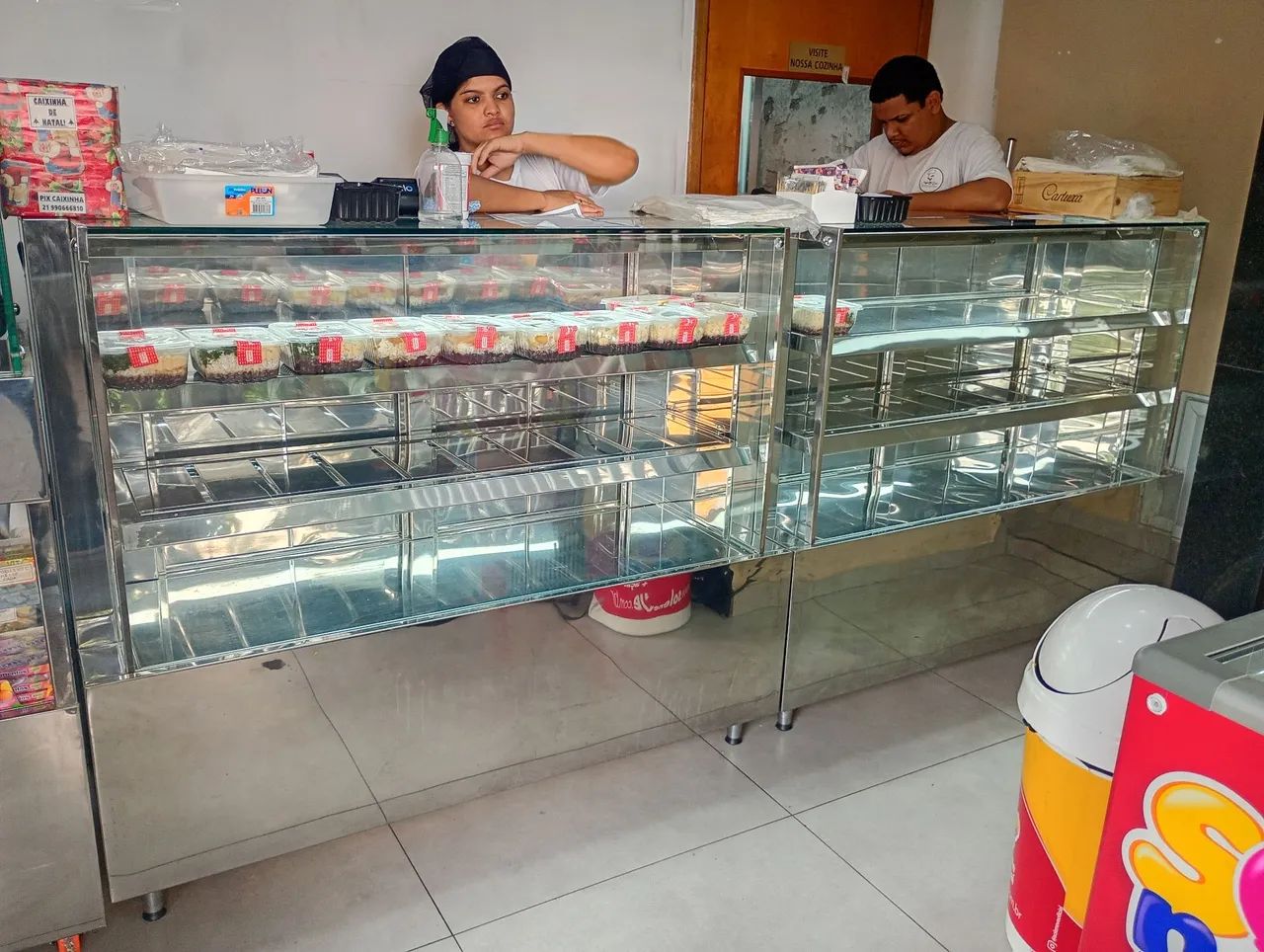 Balcão quente semi-novo! - Foto 2