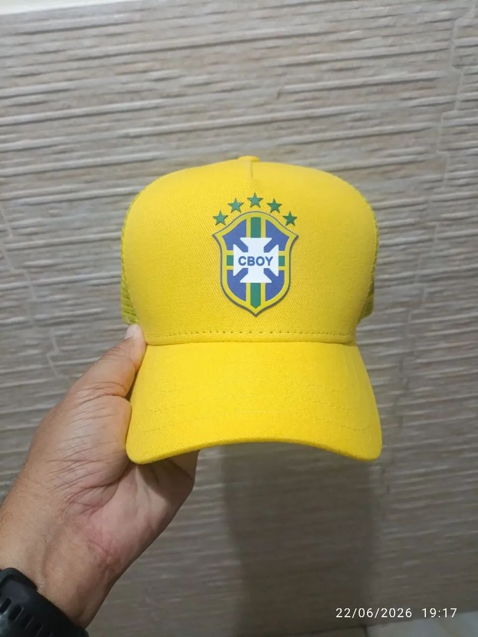 Boné Brasil Trucker Snapback
