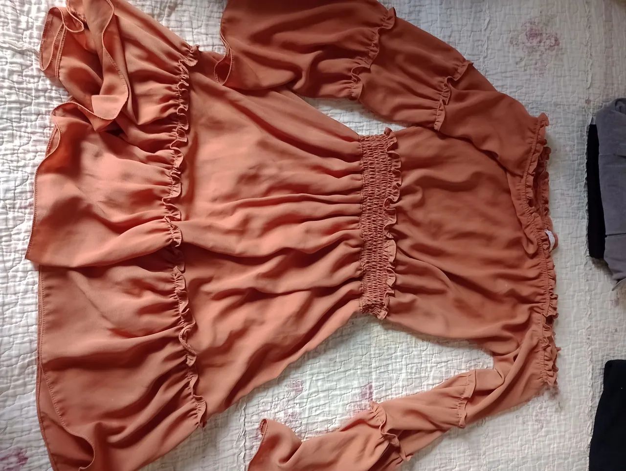Vestido estilo camponesa 