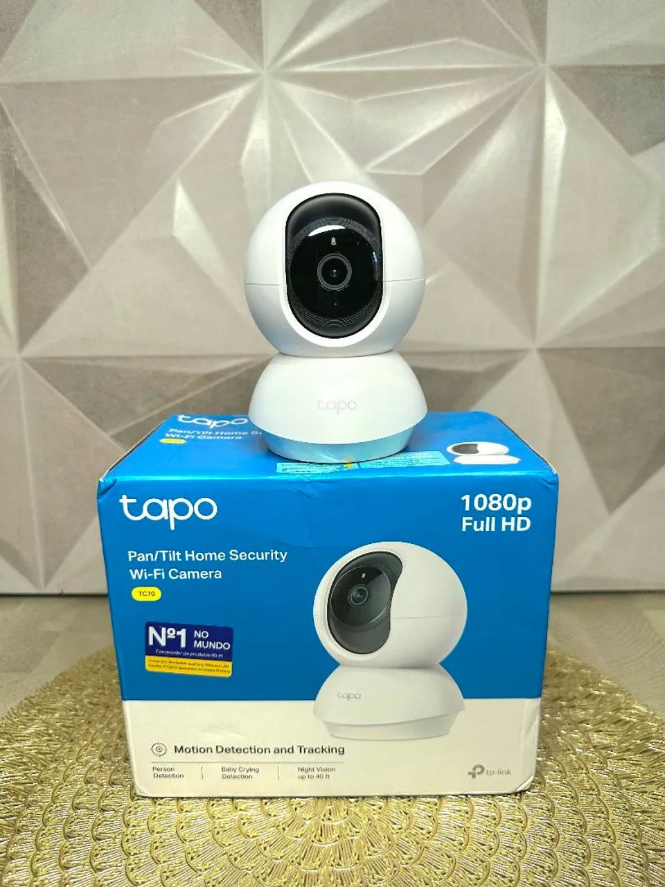 Câmera de Segurança Wi-Fi TP-Link Tapo TC70