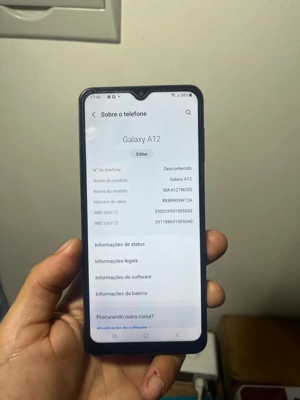 Celular Samsung Galaxy A12 - 64gb 4gb ram  - Foto 3