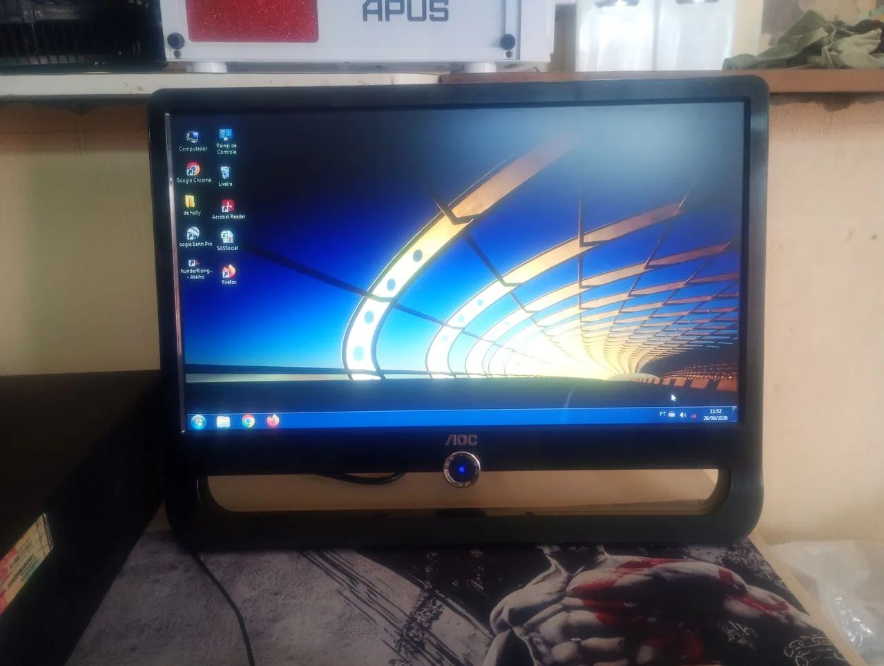 Monitor AOC F19L,,,,19 Polegadas  - Foto 2