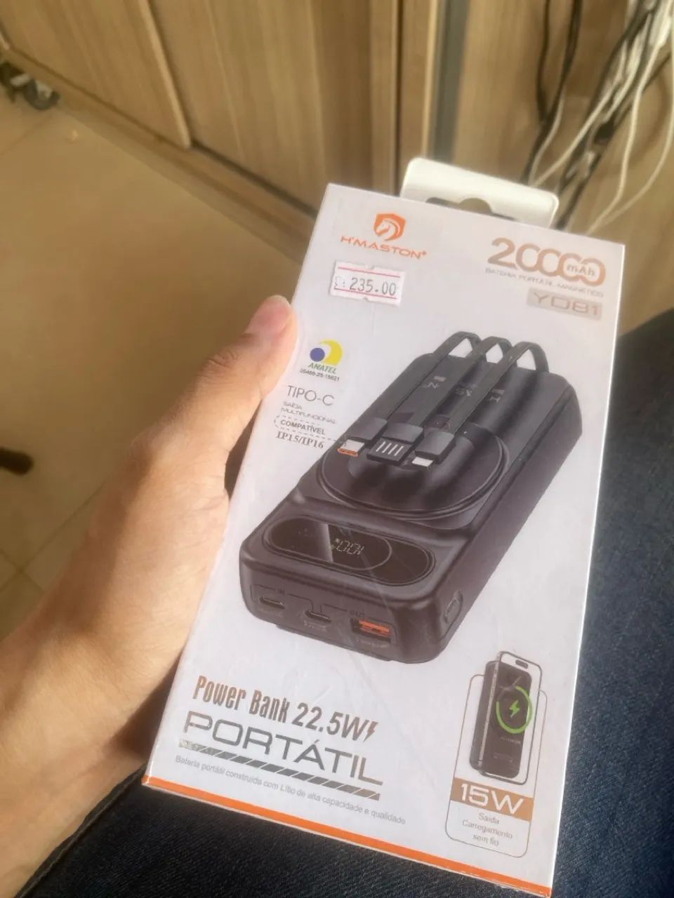 Bateria portátil 