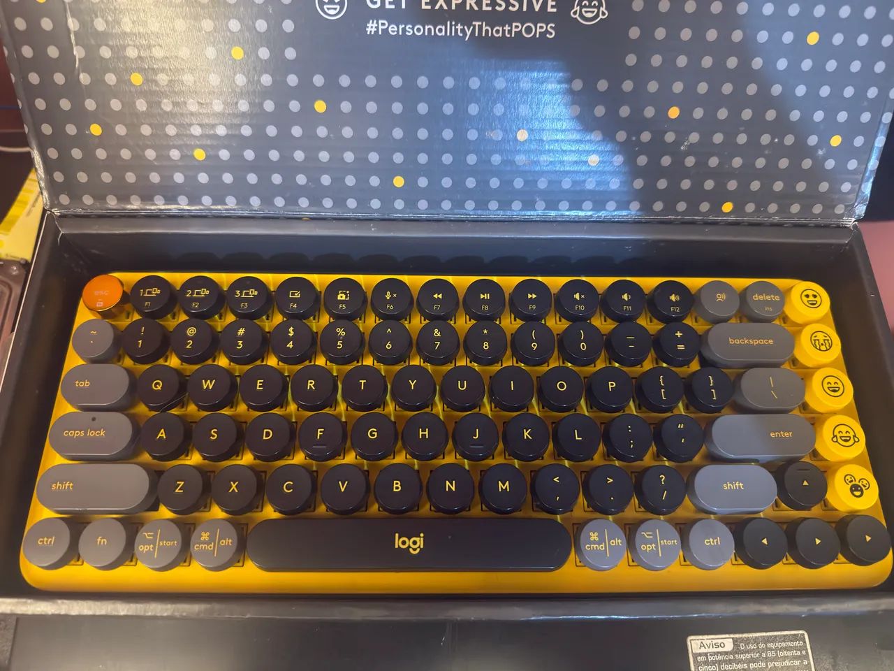 Teclado Mecânico Logitech Pop Keys 