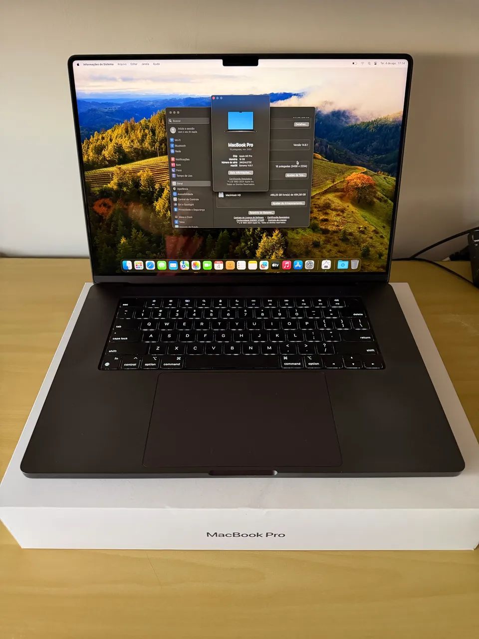 MacBook Pro 16 M3 Pro 12/18 18gb 512gb Black - Foto 5