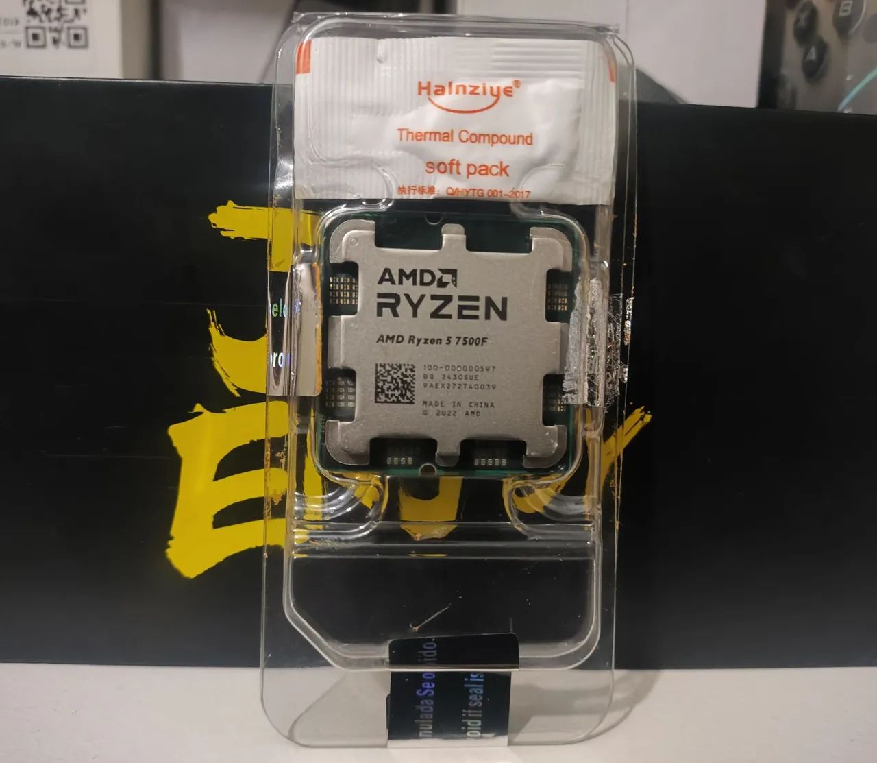 Ryzen 5 7500F Processador AM5 novo lacrado 
