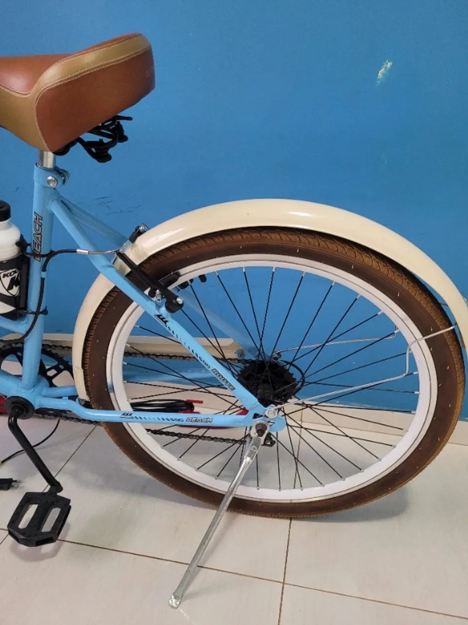 Bicicleta feminina retrô aro 26 - seminova - Foto 5