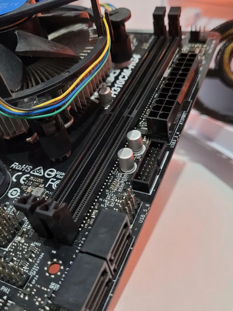 Placa mãe 1151 + i3 9100f - Funcionando perfeitamente | Ótimo estado  - Foto 3