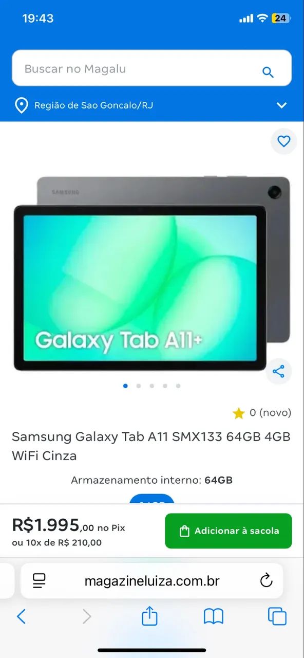 Tablet Sansung A11 LACRADO  - Foto 2